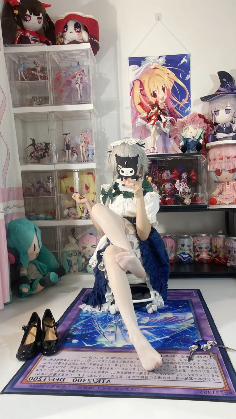 白栎Shirly - No.012 十六夜咲夜 [66P,10V-1.94GB] tg@simisebaisi 【丝足阁】033.webp